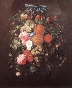 HEEM, Cornelis de Still-Life with Flowers wf Sweden oil painting artist